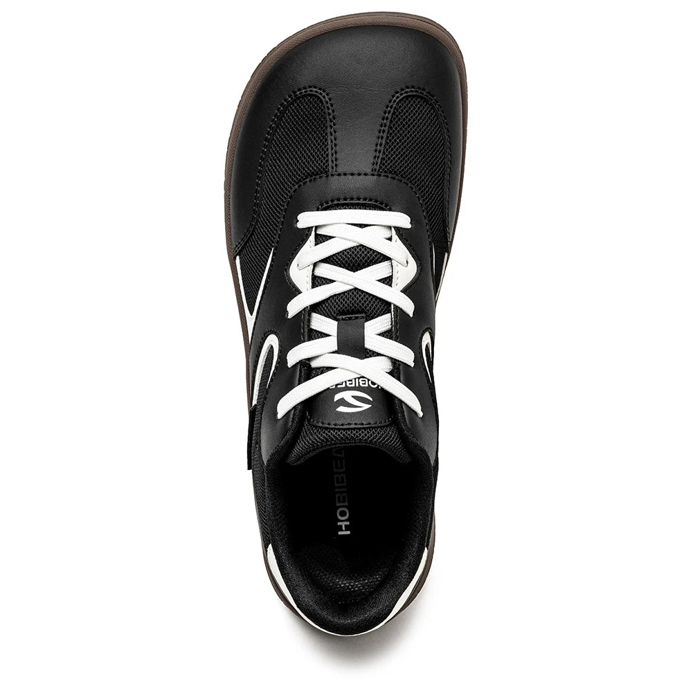 HOBIBEAR Women Wide Width Hiking Shoes Unisex Barefoot Minimalist Sneakers Zero Drop Classic Retro Walking Shoes