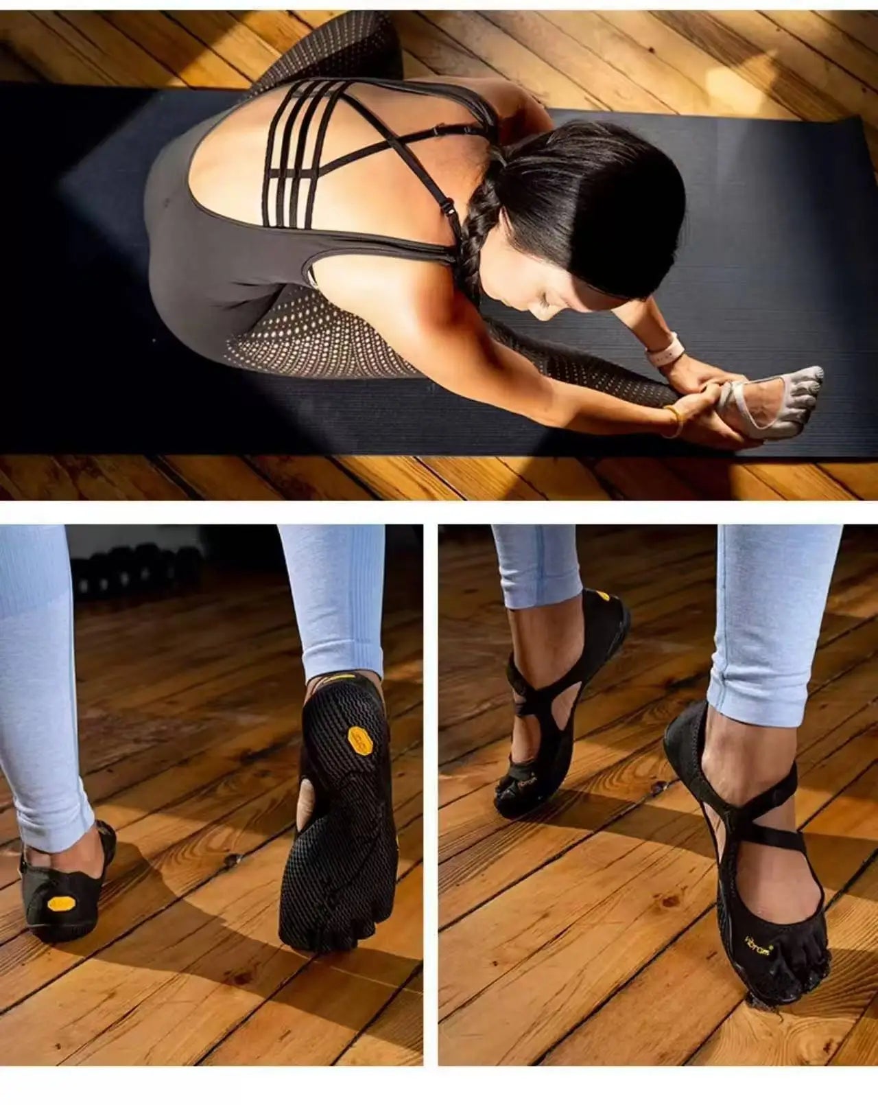 Lightweight Breathable and Quick-drying Five-toed V-Soul Sneakers Are Perfect for Yoga Walking Outdoor Activities Shoes for Women