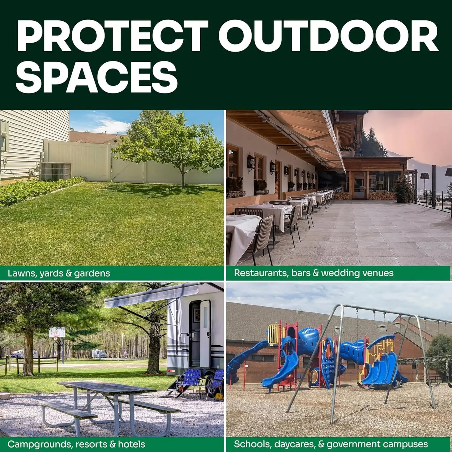 Outdoor Mosquito And Flying Insect Trap Protects Up To One Acre Green